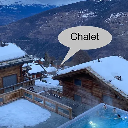 D'hotes - Thyon-les Collons, 4 Vallees - Pistes A 200m, Vue Magnifique !