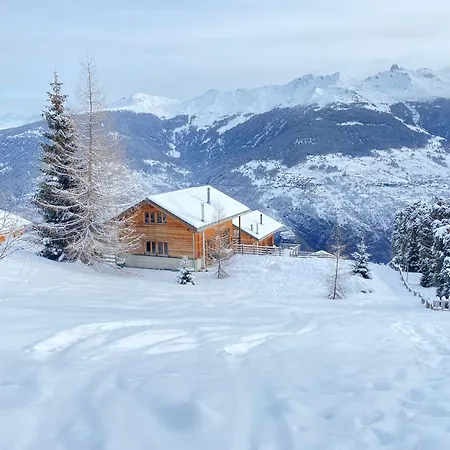 D'hotes - Thyon-les Collons, 4 Vallees - Pistes A 200m, Vue Magnifique ! Oda ve Kahvaltı